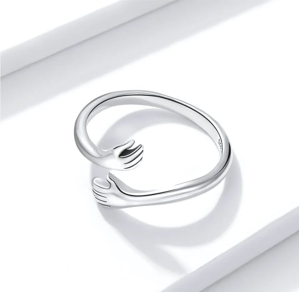 PRINCESS JEWELRY® Anello Dell'Abbraccio in Argento 925 (3 colori) - Princess Jewelry