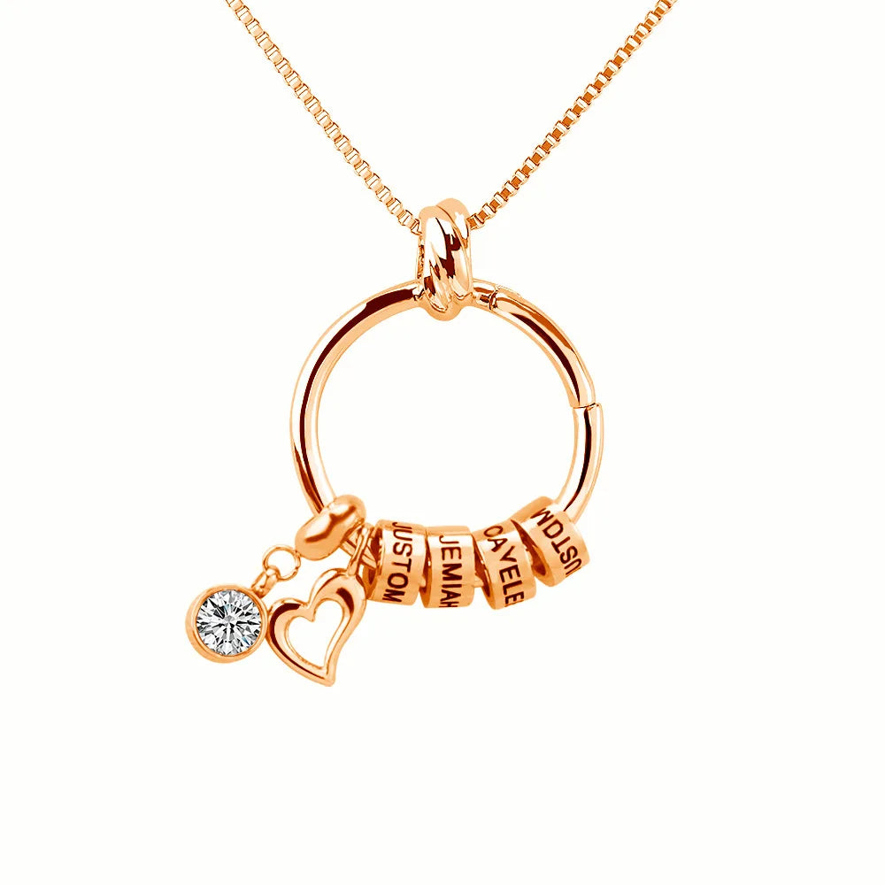 PRINCESS JEWELRY® Collana in Acciaio Inossidabile con Nomi Personalizzati (3 colori) - Princess Jewelry