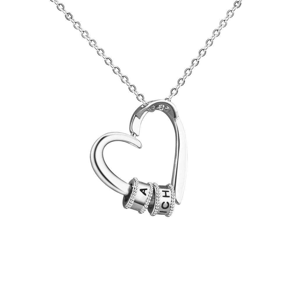 PRINCESS JEWELRY® Collana Personalizzata a Forma di Cuore (3 colori) - Princess Jewelry