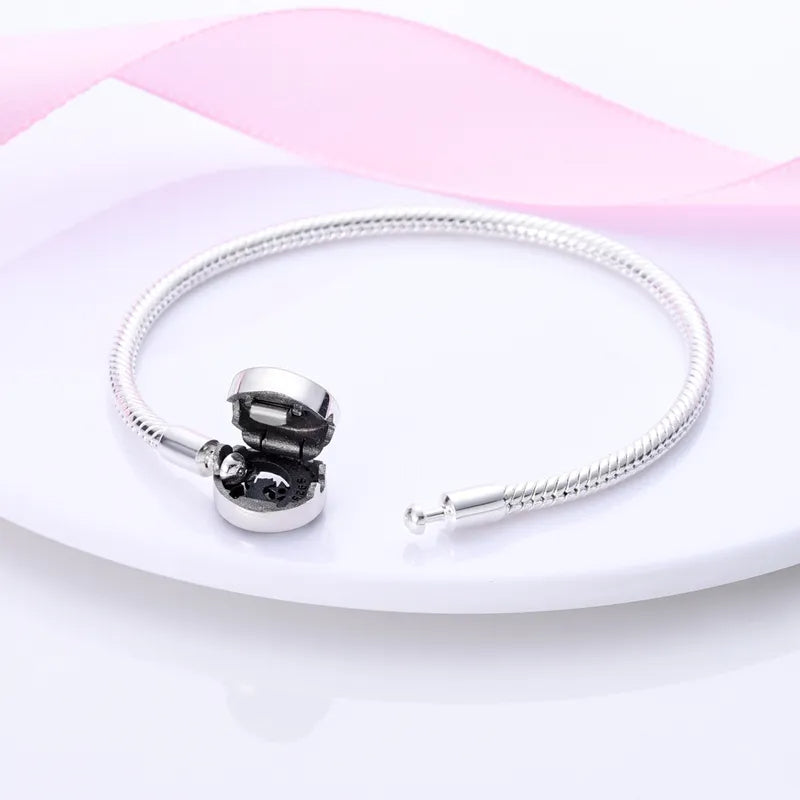 PRINCESS JEWELRY® Bracciale Gatto, Luna e Stelle in Argento 925 - Princess Jewelry