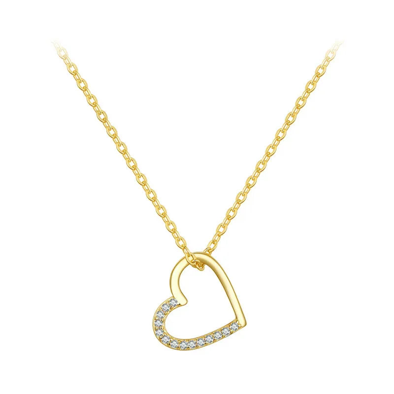 PRINCESS JEWELRY® Collana con Cuore in Argento 925 (3 colori) - Princess Jewelry