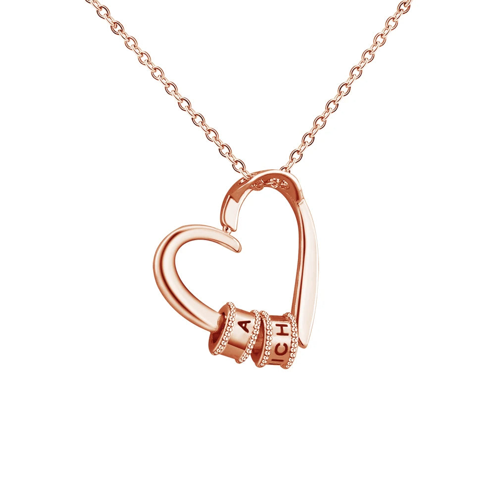PRINCESS JEWELRY® Collana Personalizzata a Forma di Cuore (3 colori) - Princess Jewelry