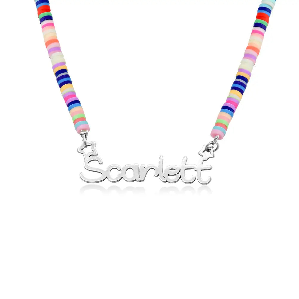 PRINCESS JEWELRY® Collana Personalizzata con Nome in Acciaio Inossidabile (2 colori) - Princess Jewelry