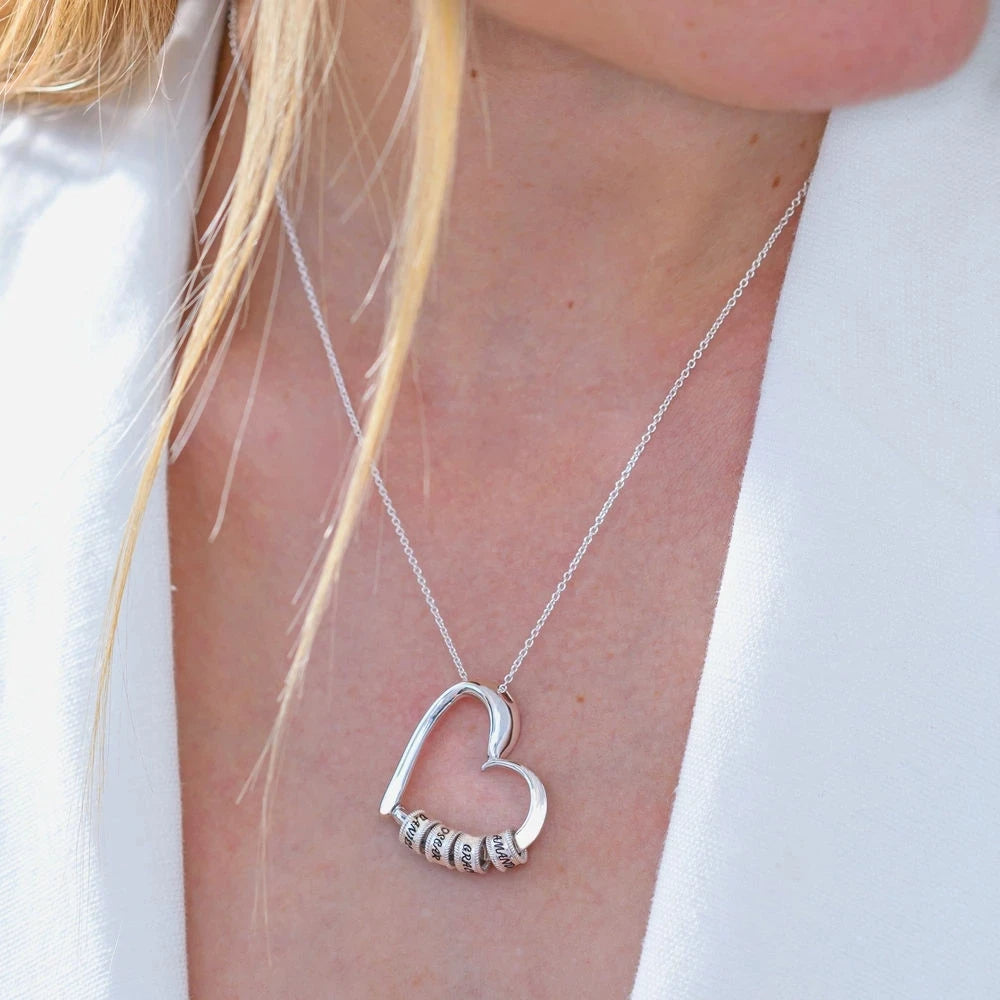 PRINCESS JEWELRY® Collana Personalizzata a Forma di Cuore (3 colori) - Princess Jewelry