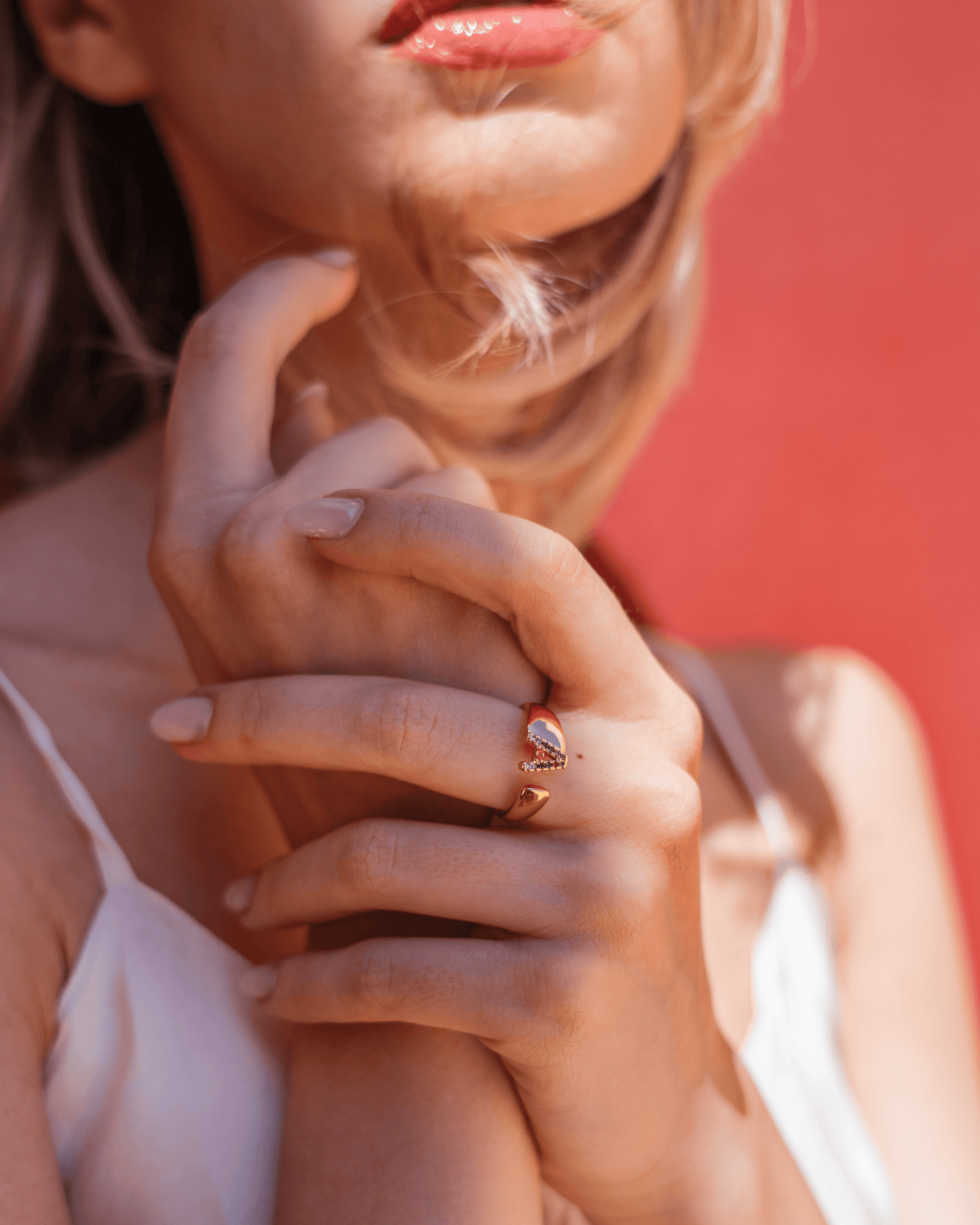 PRINCESS JEWELRY® Anello con Lettera Personalizzata in Acciaio Inossidabile - Princess Jewelry