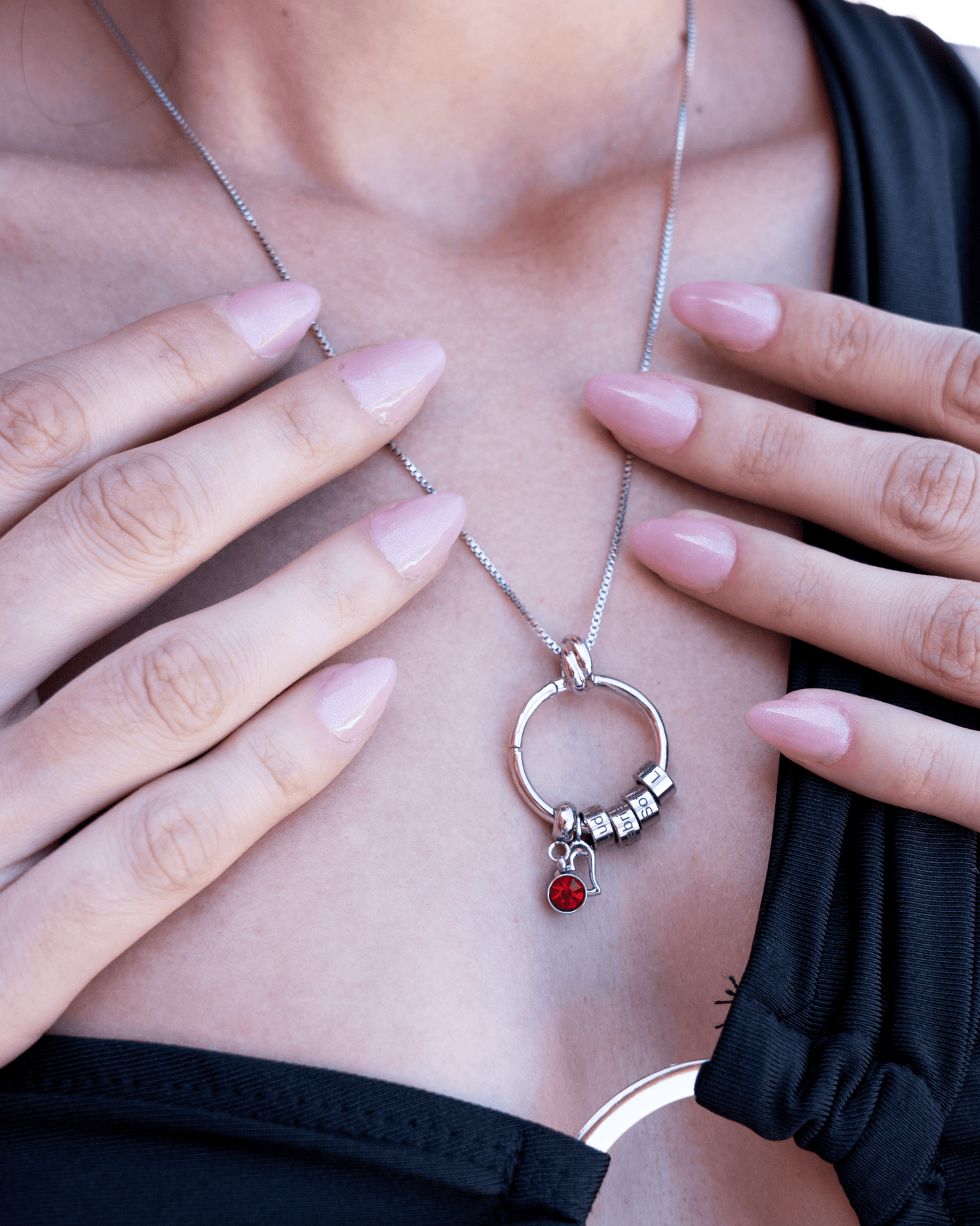 PRINCESS JEWELRY® Collana in Acciaio Inossidabile con Nomi Personalizzati (3 colori) - Princess Jewelry