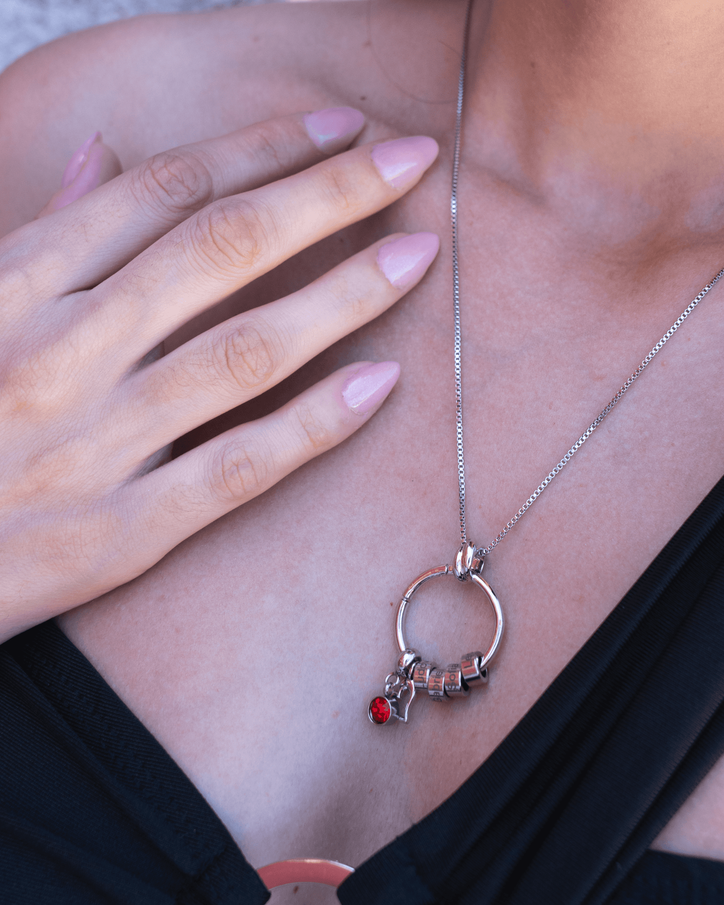 PRINCESS JEWELRY® Collana in Acciaio Inossidabile con Nomi Personalizzati (3 colori) - Princess Jewelry