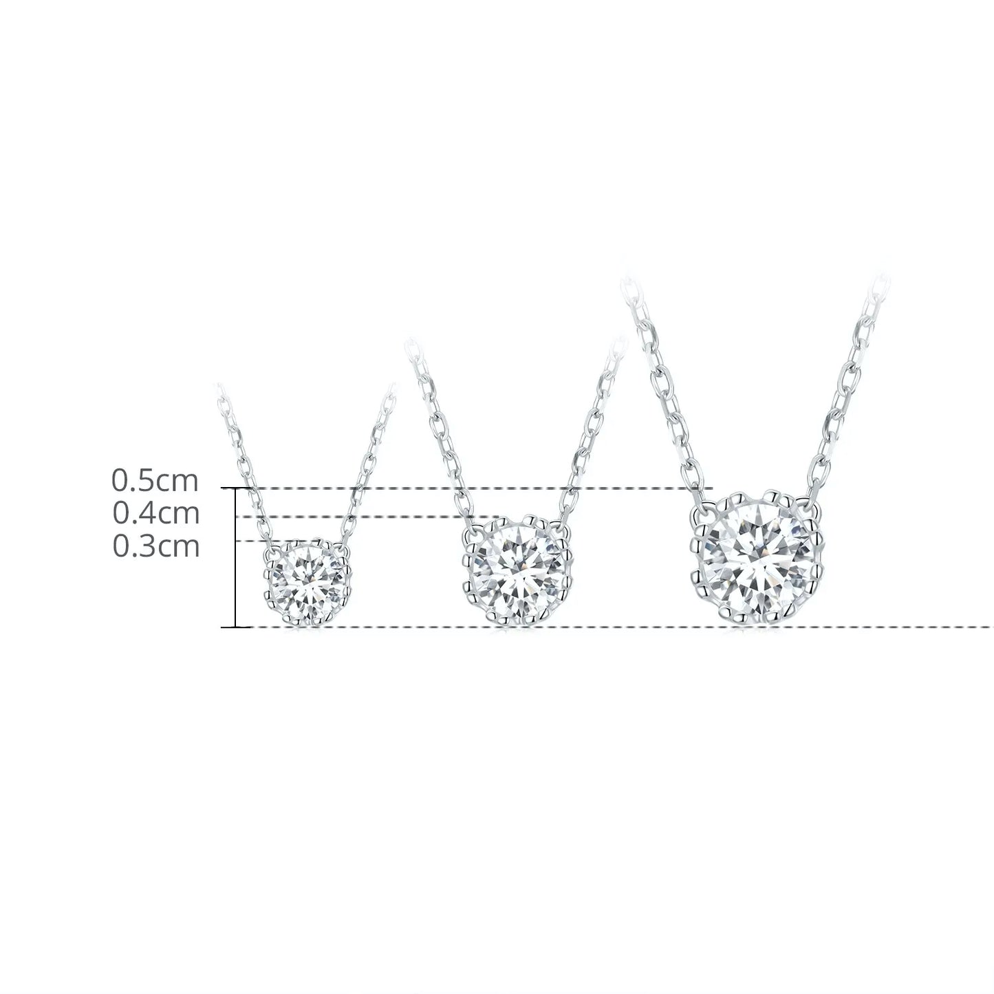 PRINCESS JEWELRY® Collana in Argento 925 con Zirconi - Princess Jewelry