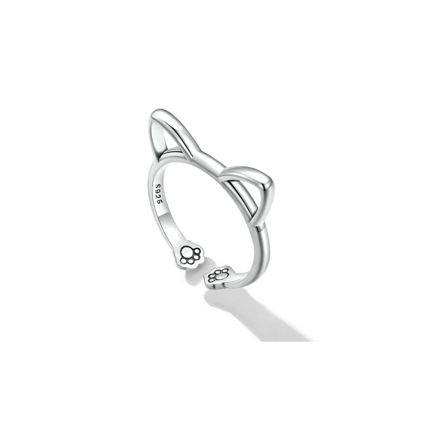 PRINCESS JEWELRY® Anello Gattino in Argento 925 - Princess Jewelry