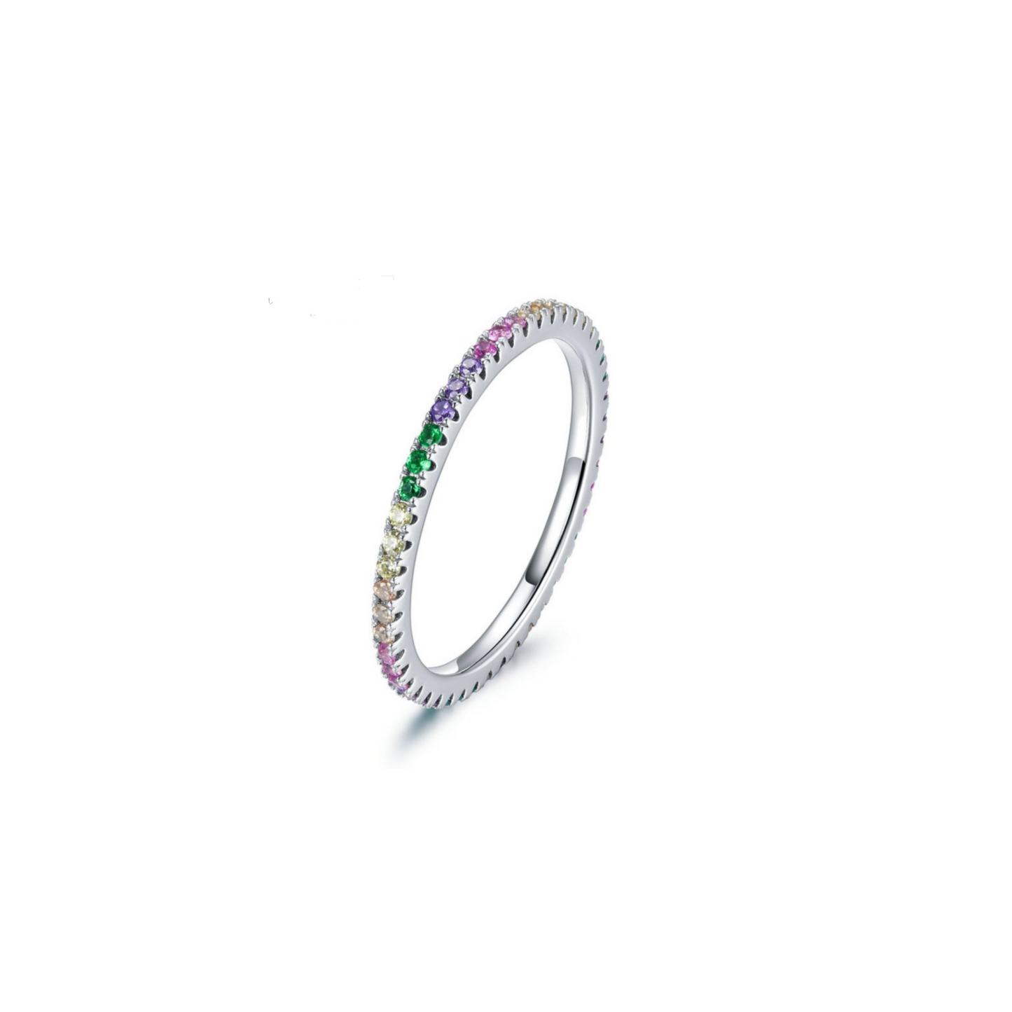 PRINCESS JEWELRY® Anello Arcobaleno in Argento 925 (3 modelli) - Princess Jewelry