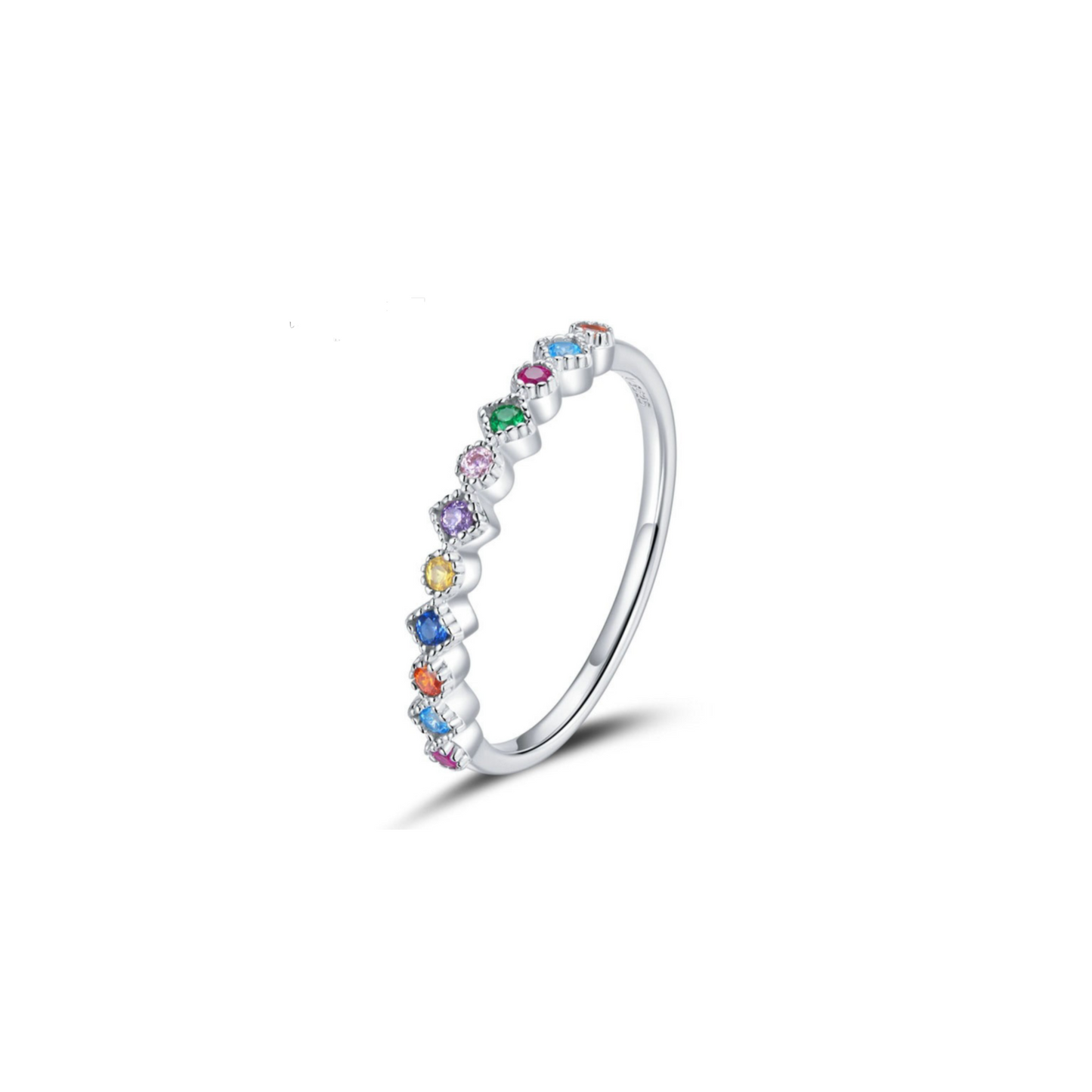 PRINCESS JEWELRY® Anello Arcobaleno in Argento 925 (3 modelli) - Princess Jewelry