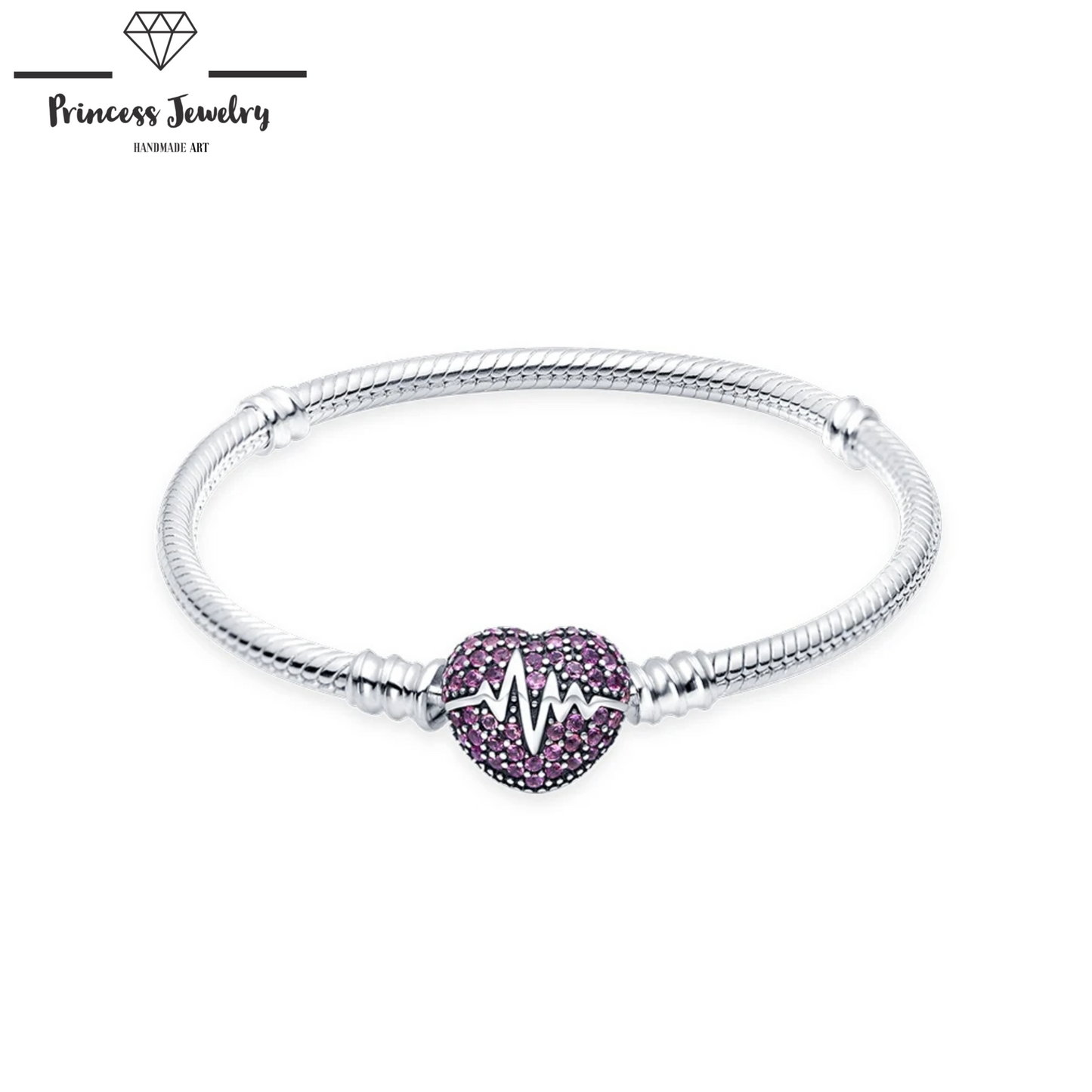 PRINCESS JEWELRY® Bracciale Heartbeat in Argento 925 - Princess Jewelry