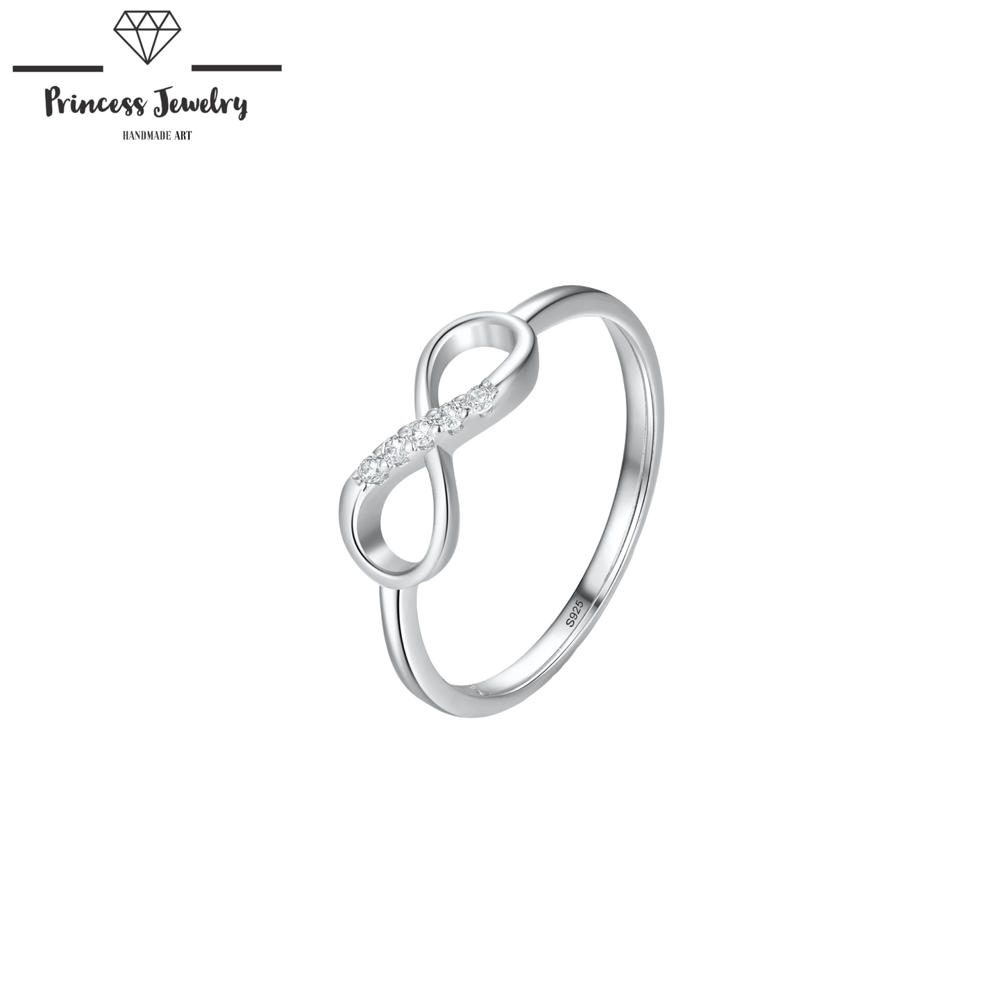 PRINCESS JEWELRY® Anello Infinity in Argento 925 - Princess Jewelry