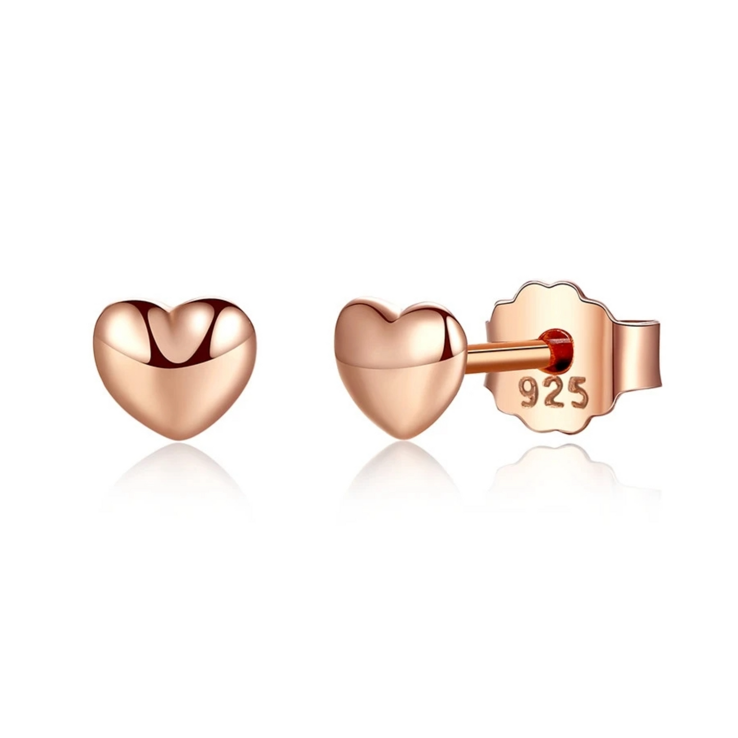 PRINCESS JEWELRY® Orecchini a Lobo a forma di Cuore in Argento 925 (3 colori) - Princess Jewelry
