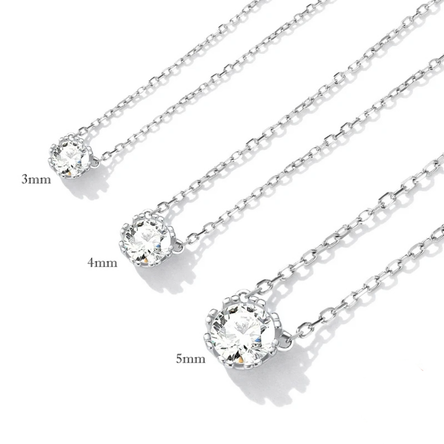 PRINCESS JEWELRY® Collana in Argento 925 con Zirconi - Princess Jewelry