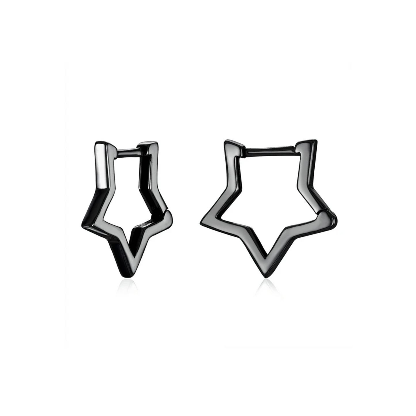 PRINCESS JEWELRY® Orecchini a forma di Stella in Argento 925 (4 colori) - Princess Jewelry