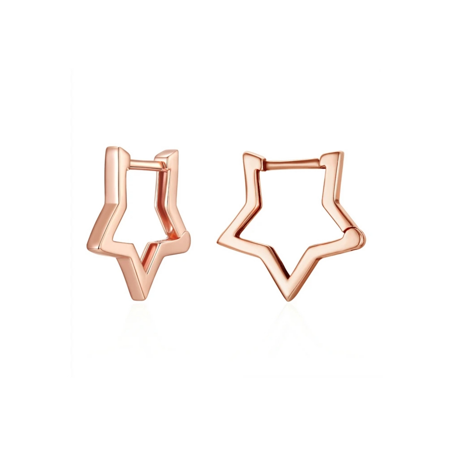 PRINCESS JEWELRY® Orecchini a forma di Stella in Argento 925 (4 colori) - Princess Jewelry