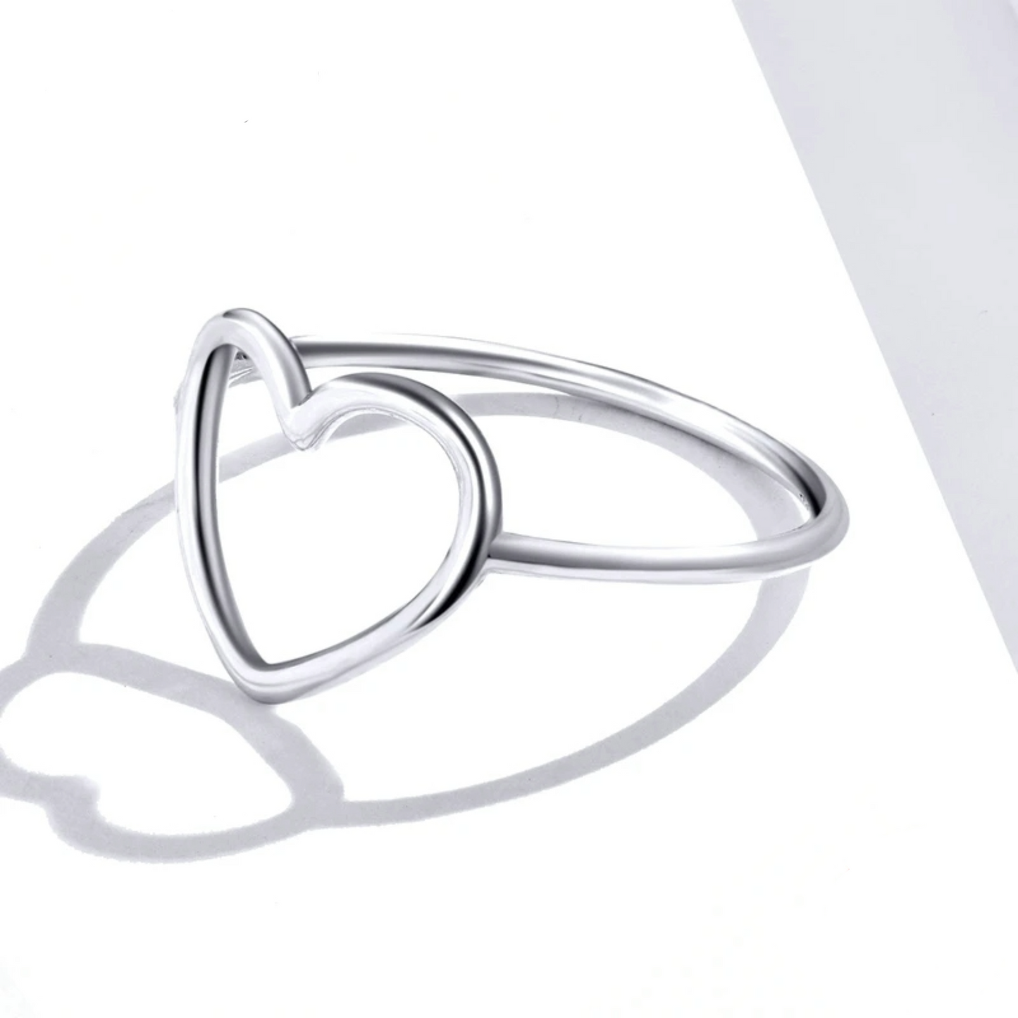 PRINCESS JEWELRY® Anello con Cuore in Argento 925 Placcato in Oro 18 Kt (4 colori) - Princess Jewelry