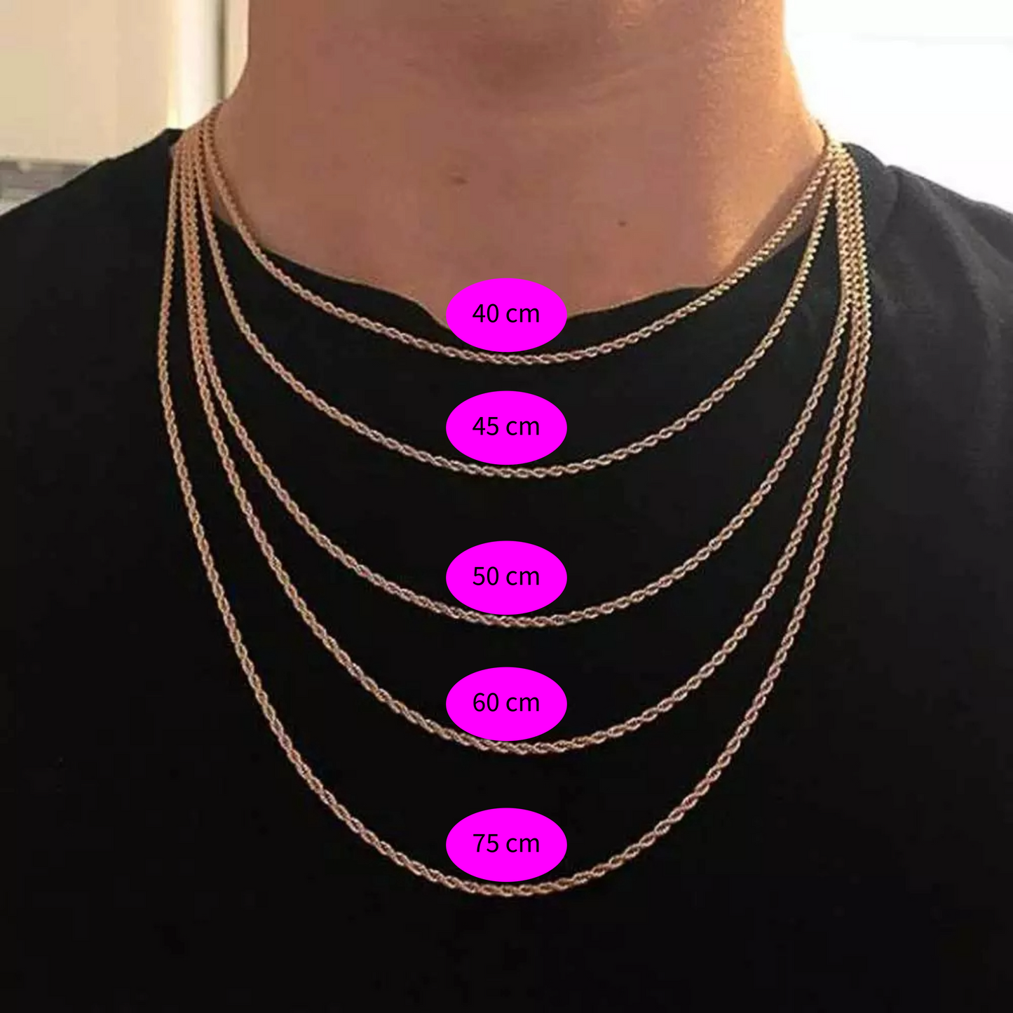 PRINCESS JEWELRY® Collana in Acciaio Inossidabile con Foto Personalizzata (2 colori) - Princess Jewelry