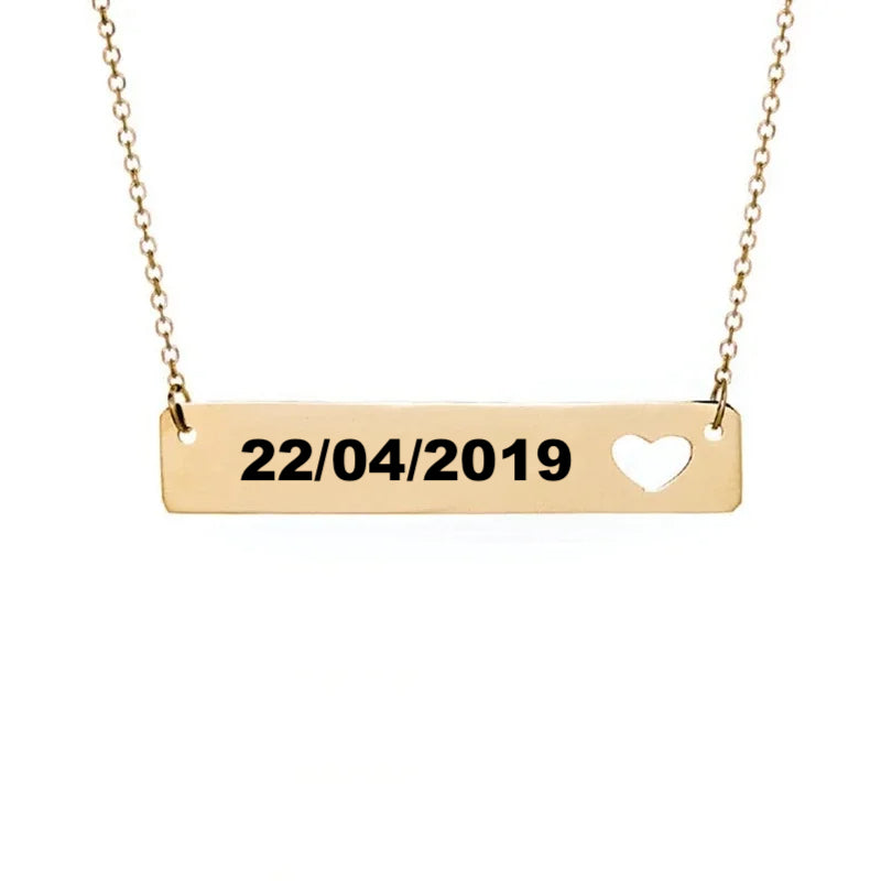 PRINCESS JEWELRY® Collana Personalizzata in Acciaio Inossidabile Placcato Oro 18 Kt (3 colori) - Princess Jewelry