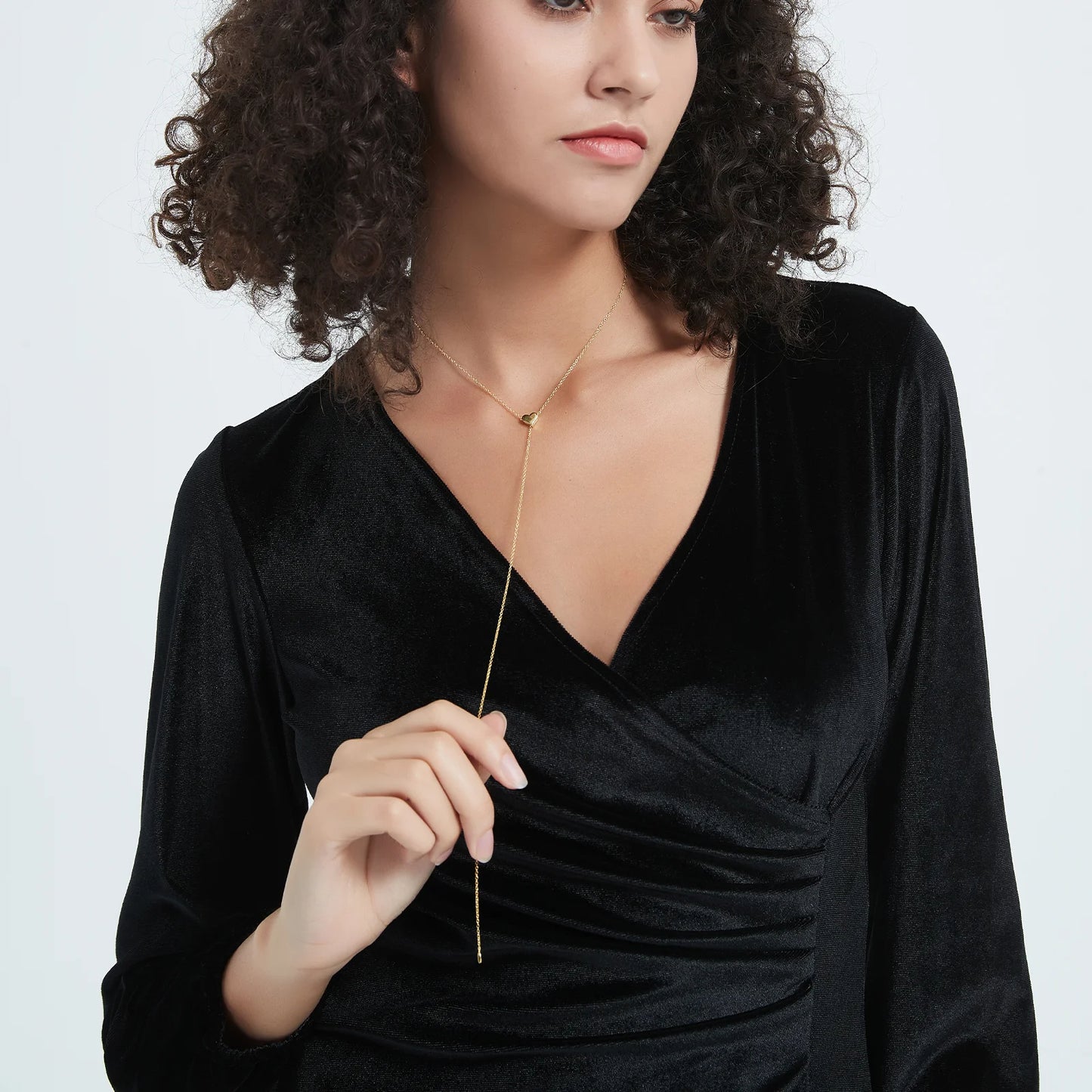 PRINCESS JEWELRY® Collana con Doppio Ciondolo in Argento 925 Placcato Oro 18 Kt (4 modelli, 2 colori) - Princess Jewelry