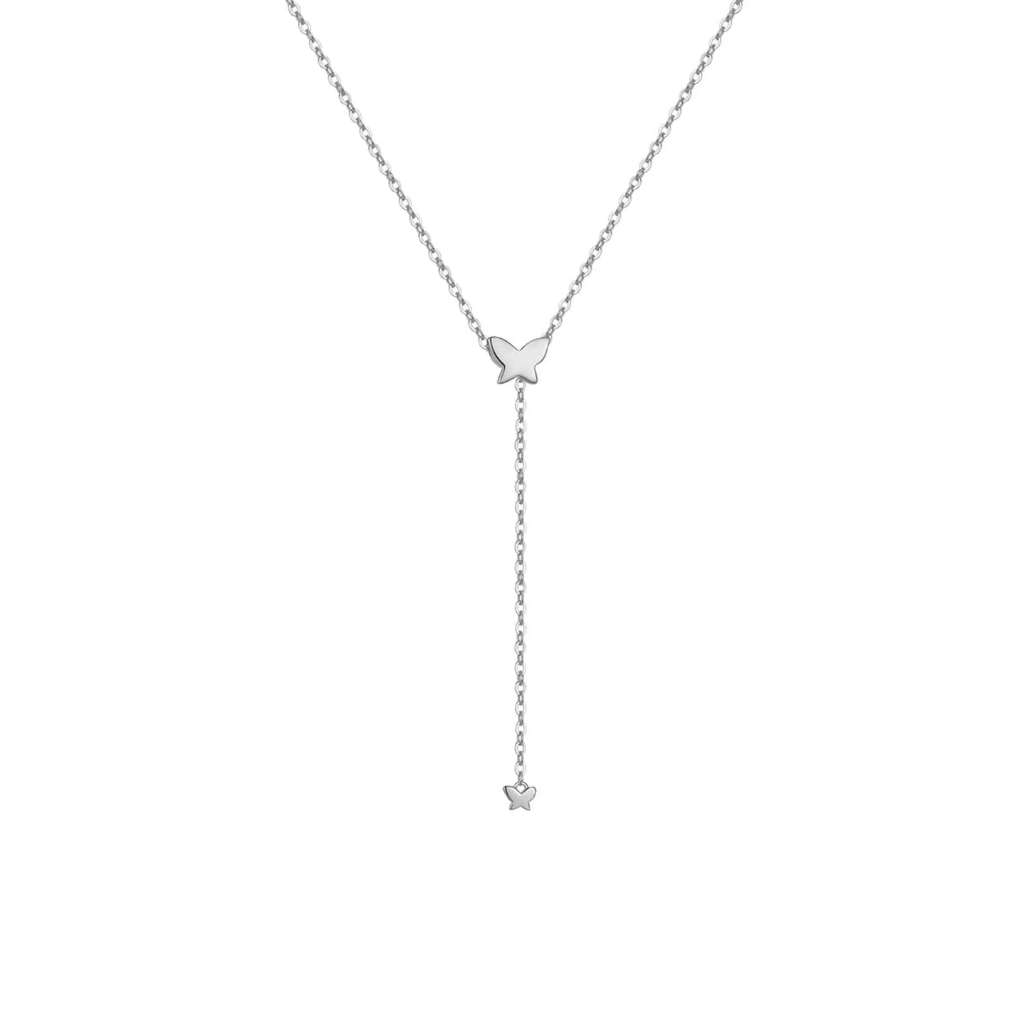 PRINCESS JEWELRY® Collana con Doppio Ciondolo in Argento 925 Placcato Oro 18 Kt (4 modelli, 2 colori) - Princess Jewelry