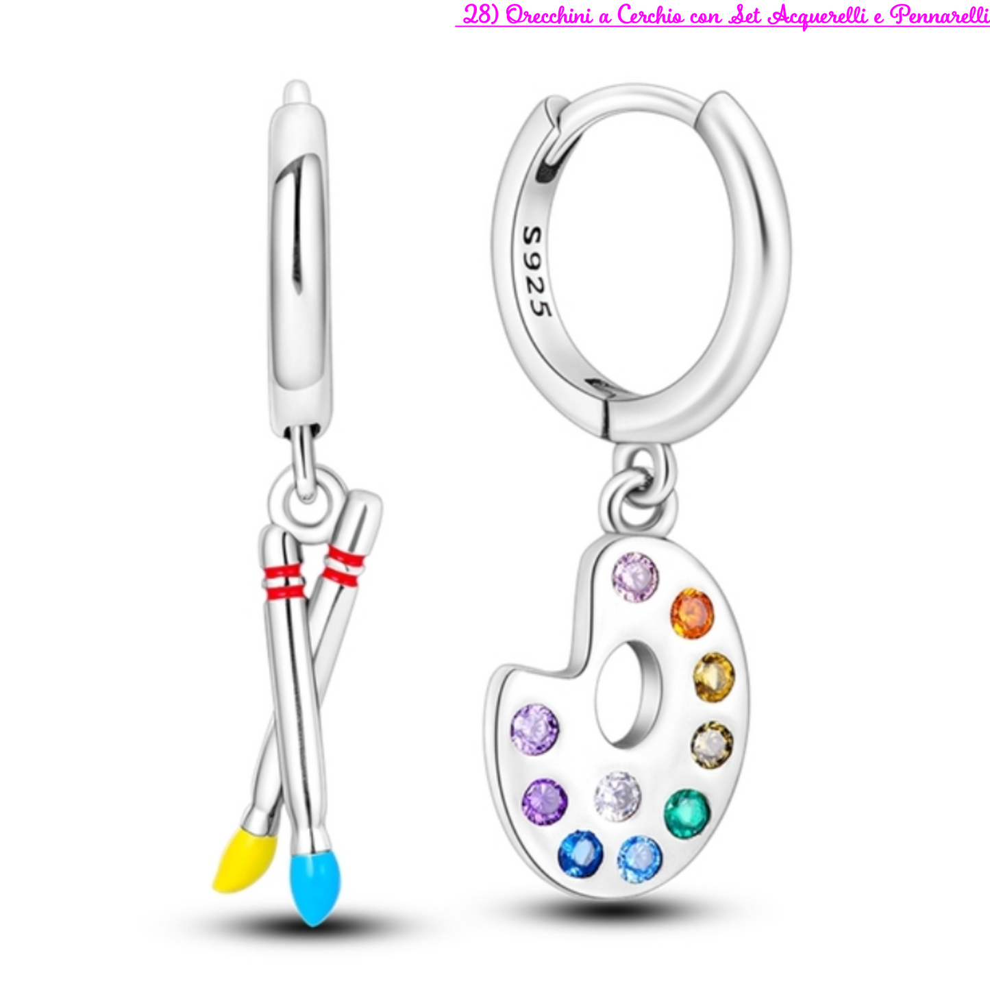 PRINCESS JEWELRY® Orecchini in Argento 925 (56 modelli) - Princess Jewelry