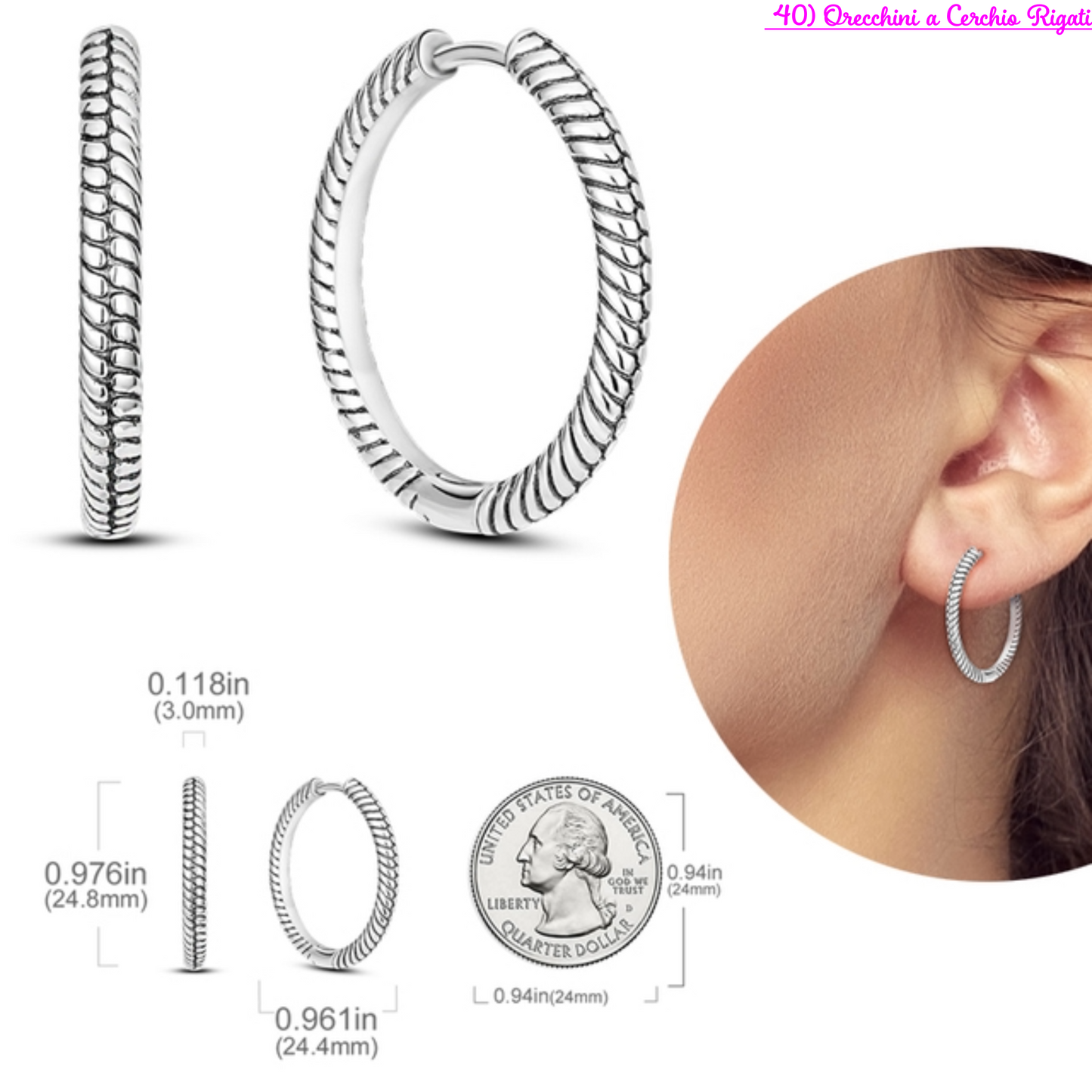 PRINCESS JEWELRY® Orecchini in Argento 925 (56 modelli) - Princess Jewelry