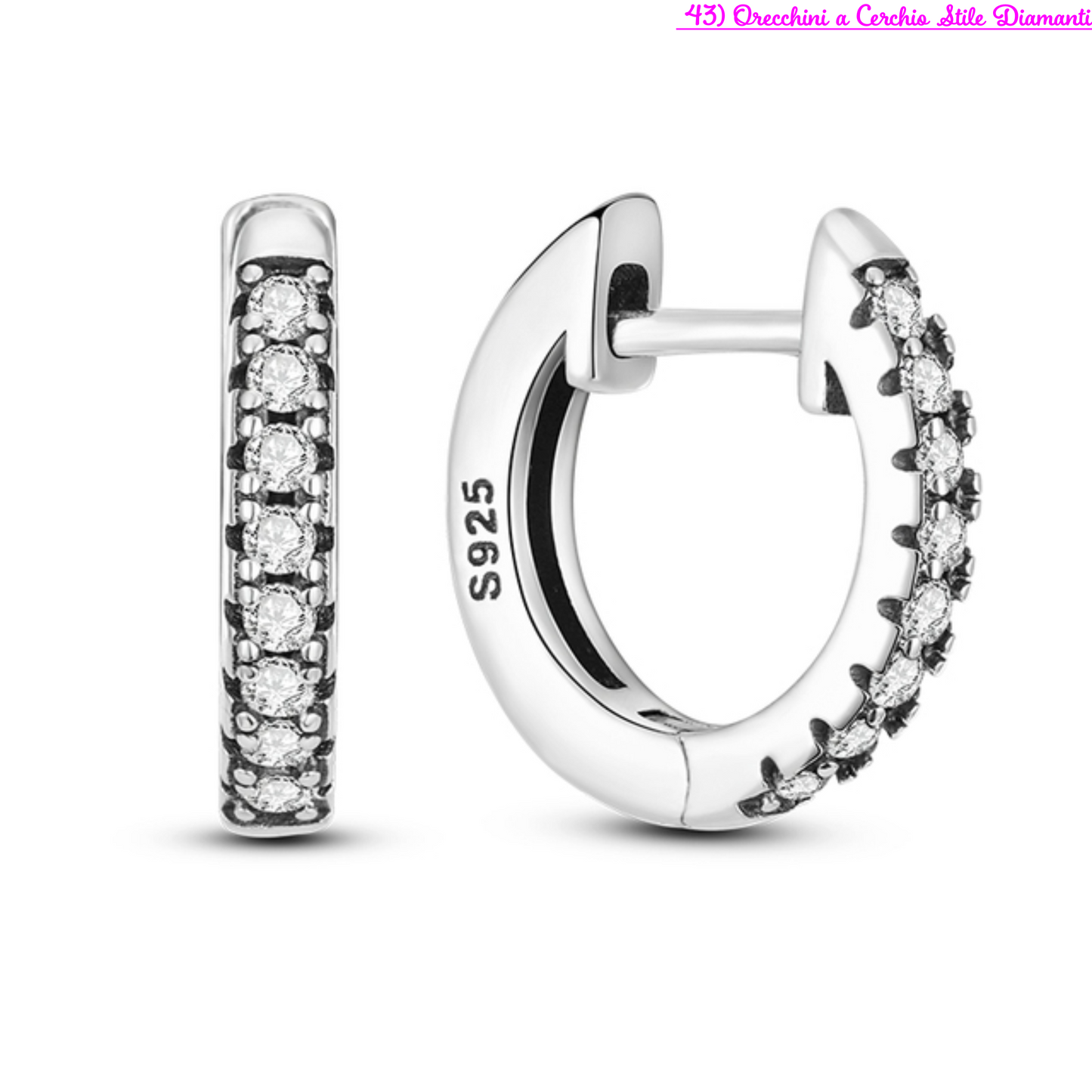 PRINCESS JEWELRY® Orecchini in Argento 925 (56 modelli) - Princess Jewelry