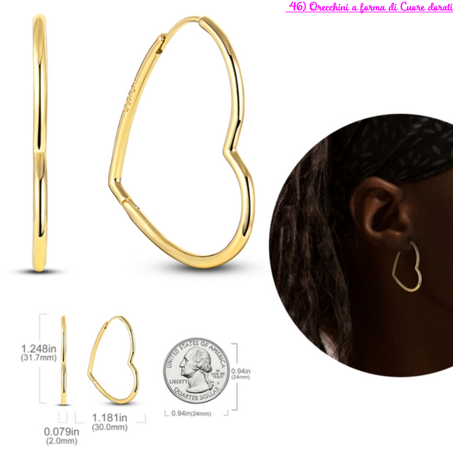 PRINCESS JEWELRY® Orecchini in Argento 925 (56 modelli) - Princess Jewelry