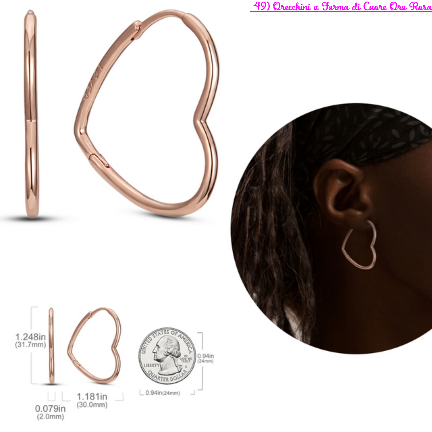 PRINCESS JEWELRY® Orecchini in Argento 925 (56 modelli) - Princess Jewelry