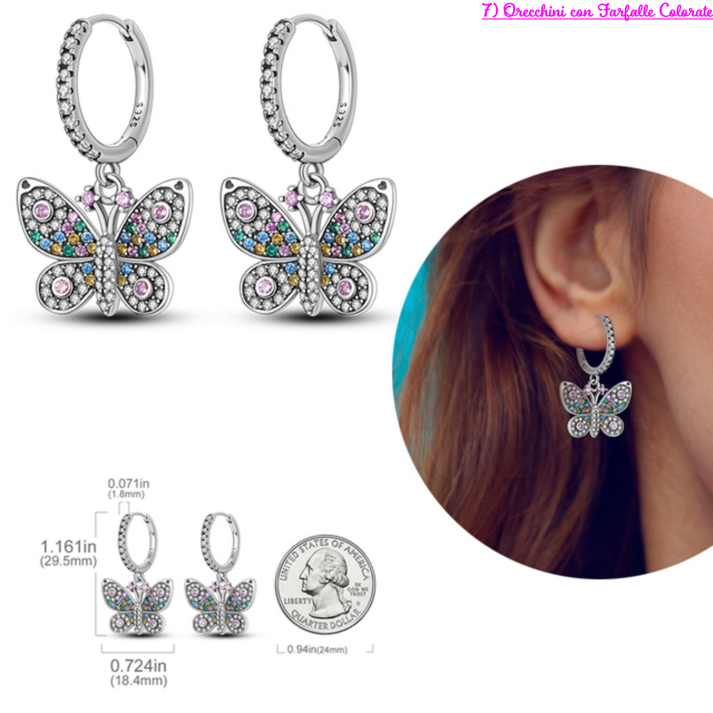 PRINCESS JEWELRY® Orecchini in Argento 925 (56 modelli) - Princess Jewelry