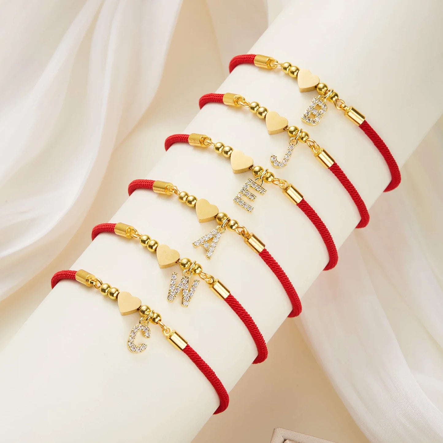 PRINCESS JEWELRY® Bracciale con Lettera Personalizzata (7 colori) - Princess Jewelry
