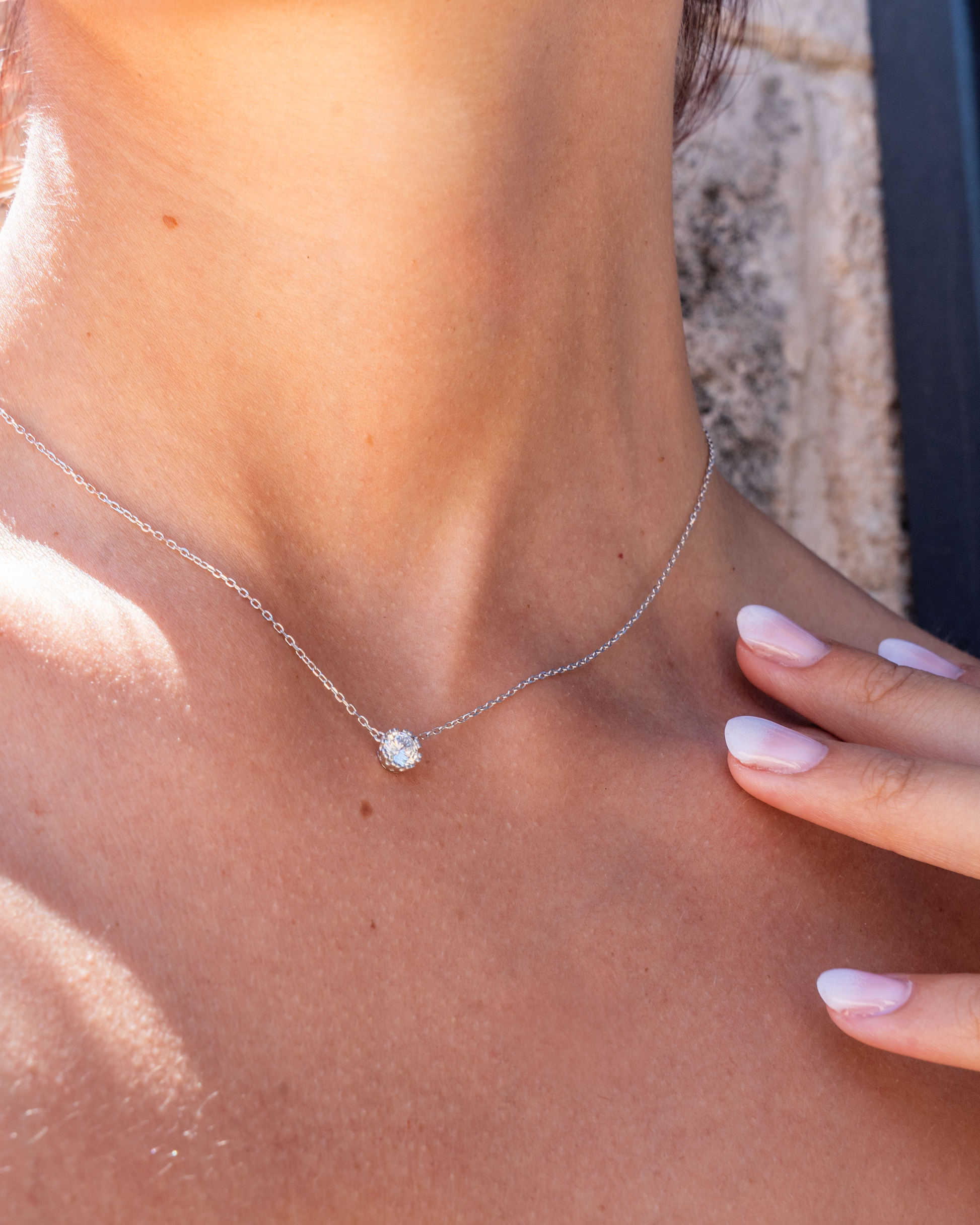 PRINCESS JEWELRY® Collana in Argento 925 con Zirconi - Princess Jewelry