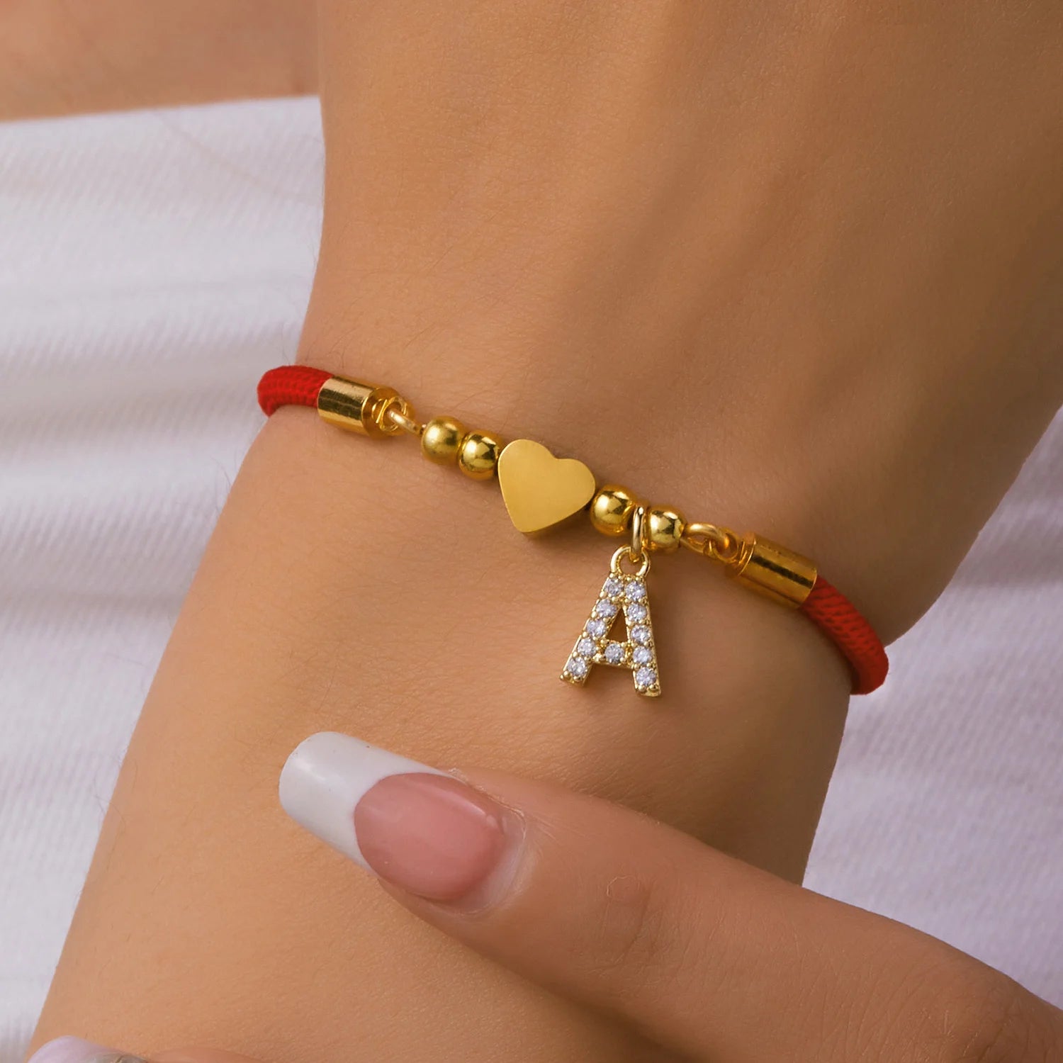 PRINCESS JEWELRY® Bracciale con Lettera Personalizzata (7 colori) - Princess Jewelry