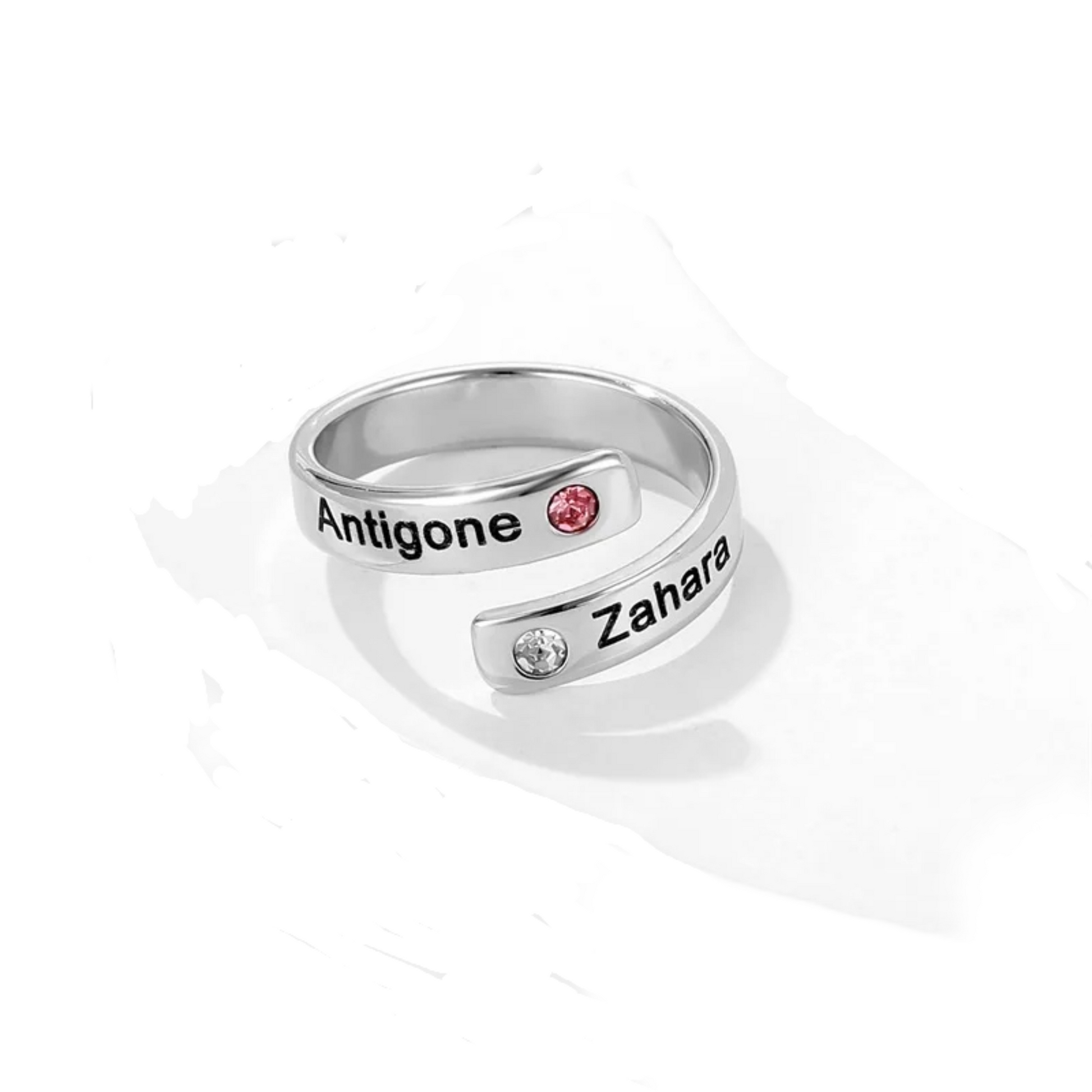 PRINCESS JEWELRY® Anello Personalizzato in Acciaio Inossidabile (3 colori) - Princess Jewelry