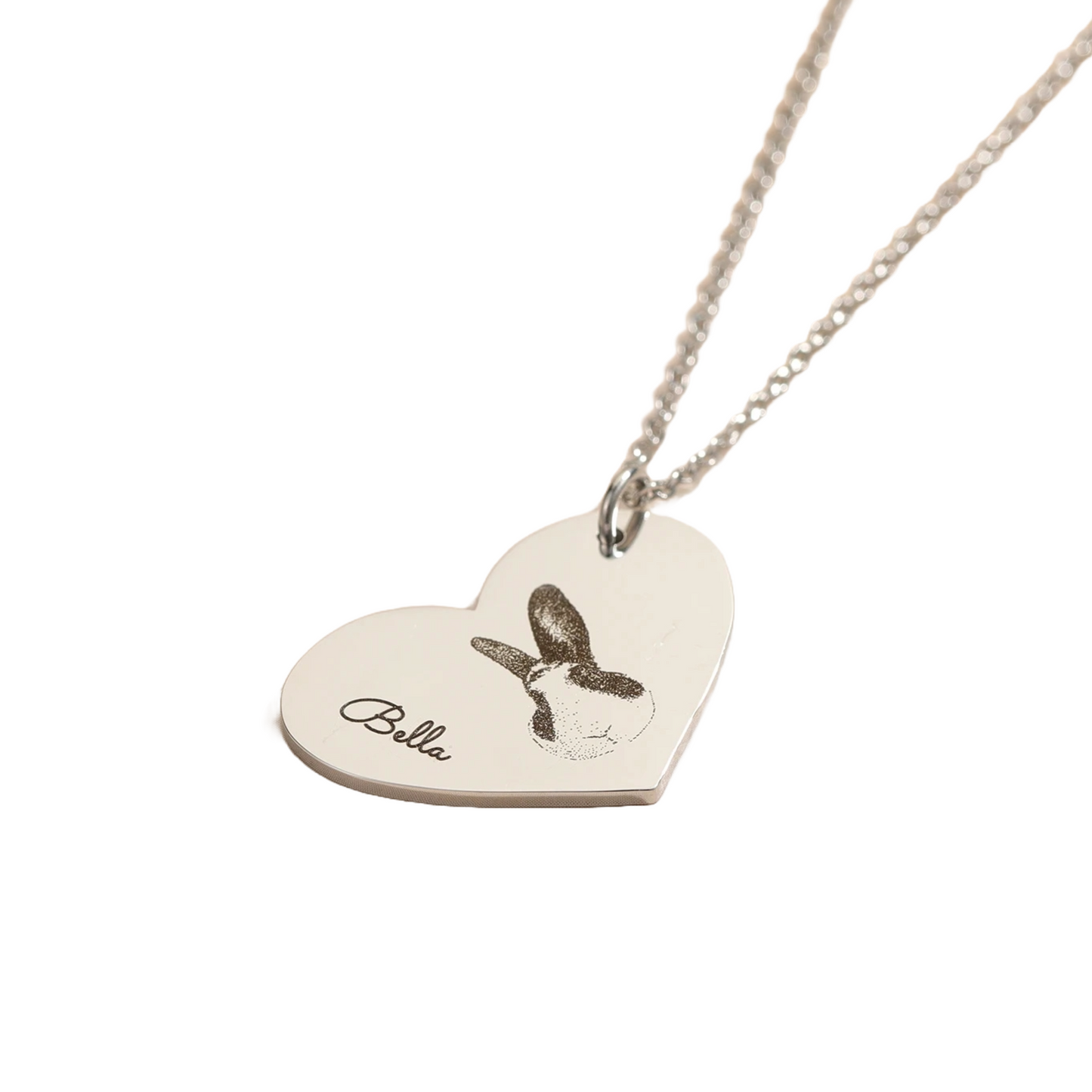 PRINCESS JEWELRY® Collana Personalizzata con Foto e Nome in Acciaio Inossidabile (3 colori) - Princess Jewelry